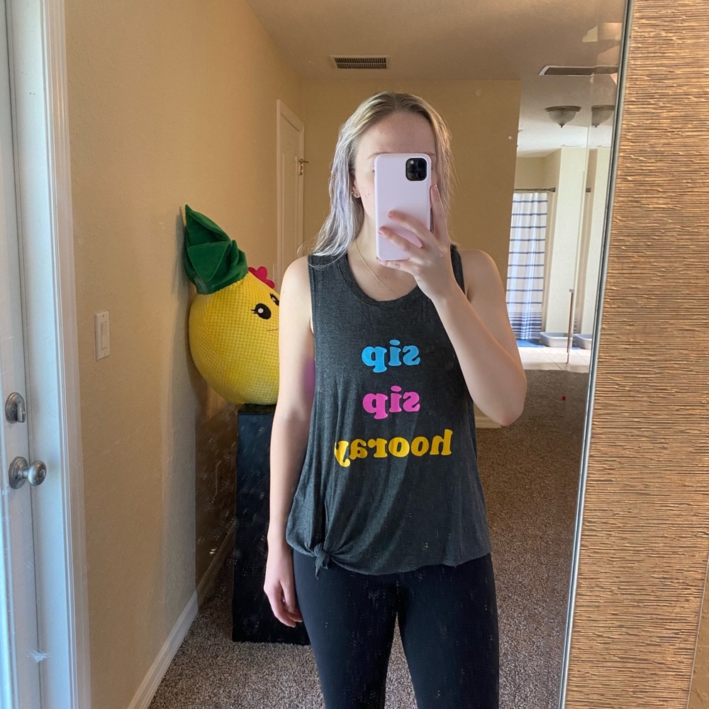 “Sip Sip Hooray” Tank
